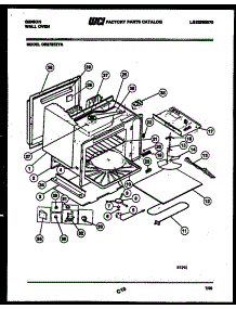08 - Oven Body Parts parts for Frigidaire Oven OB27S7ZYA from AppliancePartsPros.com