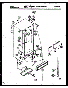 04 - Cabinet Parts parts for Frigidaire Refrigerator RS19F3WS1A from AppliancePartsPros.com