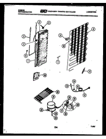 07 - System And Automatic Defrost Parts parts for Frigidaire Refrigerator RS19F3WS1A from AppliancePartsPros.com