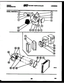 06 - Refrigerator Control Assembly, Damp parts for Frigidaire Refrigerator RS22F8WS1A from AppliancePartsPros.com