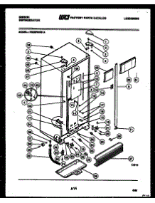 04 - Cabinet Parts parts for Frigidaire Refrigerator RS22F8WS1A from AppliancePartsPros.com
