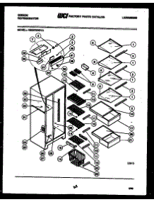05 - Shelves And Supports parts for Frigidaire Refrigerator RS22F8WS1A from AppliancePartsPros.com