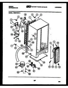 07 - System And Automatic Defrost Parts parts for Frigidaire Refrigerator RS22F8WS1A from AppliancePartsPros.com