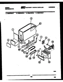 08 - Ice Dispenser parts for Frigidaire Refrigerator RS22F9WS1F from AppliancePartsPros.com