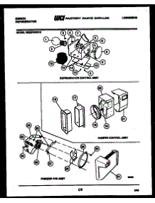 06 - Refrigerator Control Assembly, Damp parts for Frigidaire Refrigerator RS22F9WS1B from AppliancePartsPros.com