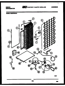 10 - System And Automatic Defrost Parts parts for Frigidaire Refrigerator RS22F9WS1B from AppliancePartsPros.com