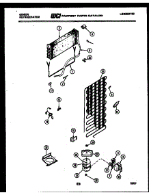 04 - System And Automatic Defrost Parts parts for Frigidaire Refrigerator RT14F2WS2B from AppliancePartsPros.com