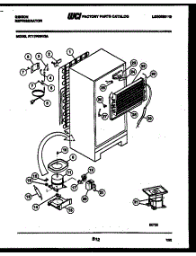 05 - System And Automatic Defrost Parts parts for Frigidaire Refrigerator RT17F6WV3A from AppliancePartsPros.com