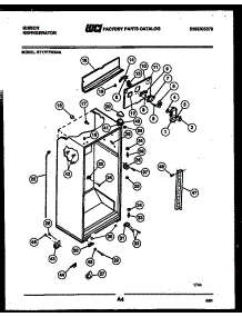 03 - Cabinet Parts parts for Frigidaire Refrigerator RT17F7WX4A from AppliancePartsPros.com