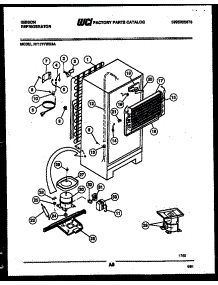 05 - System And Automatic Defrost Parts parts for Frigidaire Refrigerator RT17F7WX4A from AppliancePartsPros.com