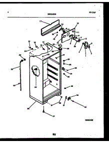 03 - Cabinet Parts parts for Frigidaire Refrigerator RT19F3DX3B from AppliancePartsPros.com