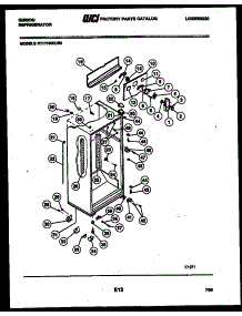 03 - Cabinet Parts parts for Frigidaire Refrigerator RT17F9WU3B from AppliancePartsPros.com