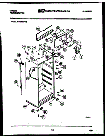 03 - Cabinet Parts parts for Frigidaire Refrigerator RT19F8WT3F from AppliancePartsPros.com