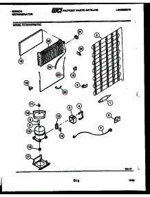 05 - System And Automatic Defrost Parts parts for Frigidaire Refrigerator RT19F6WT3C from AppliancePartsPros.com