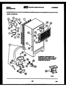 05 - System And Automatic Defrost Parts parts for Frigidaire Refrigerator RT19F8WT3E from AppliancePartsPros.com