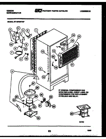 05 - System And Automatic Defrost Parts parts for Frigidaire Refrigerator RT19F8WT3F from AppliancePartsPros.com