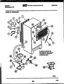 05 - System And Automatic Defrost Parts parts for Frigidaire Refrigerator RT19F9WT3E from AppliancePartsPros.com