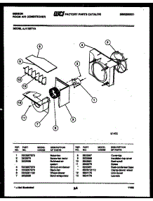 04 - Air Handling Parts parts for Frigidaire Air Conditioner AJ11E5TYA from AppliancePartsPros.com