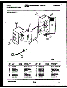 03 - Electrical Parts parts for Frigidaire Air Conditioner AK18E7RYA from AppliancePartsPros.com