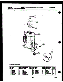 04 - Compressor Parts parts for Frigidaire Air Conditioner AK21E4RTBA from AppliancePartsPros.com