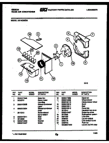 04 - Air Handling Parts parts for Frigidaire Air Conditioner AK14C6EZA from AppliancePartsPros.com