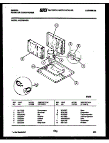 05 - System Parts parts for Frigidaire Air Conditioner AK27E6RWG from AppliancePartsPros.com