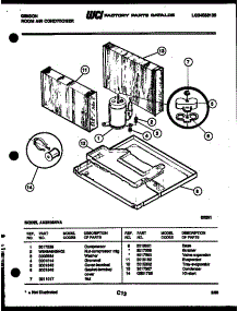 05 - System Parts parts for Frigidaire Air Conditioner AK28E6RVA from AppliancePartsPros.com