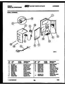 03 - Electrical Parts parts for Frigidaire Air Conditioner AK18E5RZA from AppliancePartsPros.com