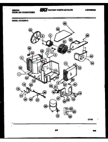 03 - Electrical And Air Handling Parts parts for Frigidaire Air Conditioner AK18E5RVA from AppliancePartsPros.com