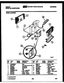 03 - Electrical Parts parts for Frigidaire Air Conditioner AL05A5EVA from AppliancePartsPros.com