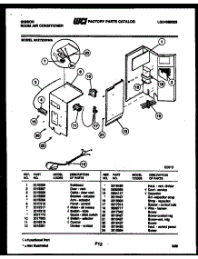 03 - Electrical Parts parts for Frigidaire Air Conditioner AK27E6RWA from AppliancePartsPros.com