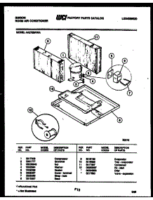 04 - System Parts parts for Frigidaire Air Conditioner AK27E6RWA from AppliancePartsPros.com