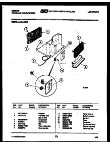 03 - Electrical Parts parts for Frigidaire Air Conditioner AL05A4EVG from AppliancePartsPros.com