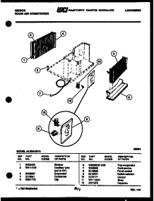 03 - Electrical Parts parts for Frigidaire Air Conditioner AL05A4EVA from AppliancePartsPros.com