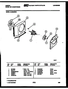 04 - Air Handling Parts parts for Frigidaire Air Conditioner AL06A5EWA from AppliancePartsPros.com