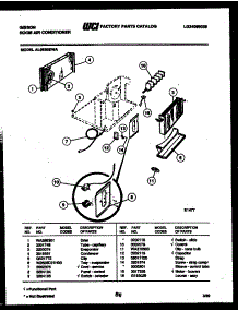 03 - Electrical Parts parts for Frigidaire Air Conditioner AL08B5EWA from AppliancePartsPros.com