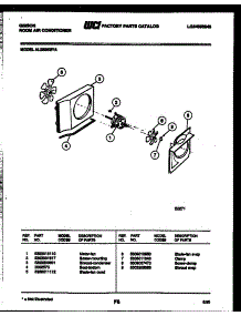 04 - Air Handling Parts parts for Frigidaire Air Conditioner AL08B5EYA from AppliancePartsPros.com