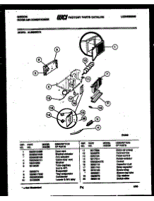03 - Electrical Parts parts for Frigidaire Air Conditioner AL08B6EYA from AppliancePartsPros.com