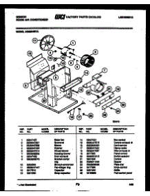 03 - Electrical And Air Handling Parts parts for Frigidaire Air Conditioner AS08B4SYA from AppliancePartsPros.com