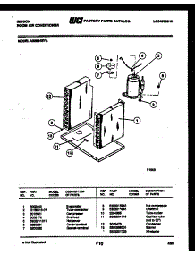 04 - System Parts parts for Frigidaire Air Conditioner AS08B4SYA from AppliancePartsPros.com