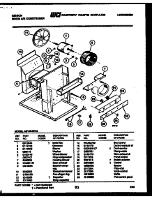 03 - Electrical And Air Handling Parts parts for Frigidaire Air Conditioner AS10C4SVA from AppliancePartsPros.com
