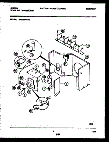 03 - Electrical Parts parts for Frigidaire Air Conditioner GAC068S7A1 from AppliancePartsPros.com
