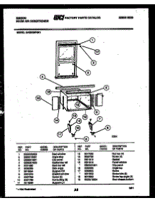 06 - Cabinet And Installation Parts parts for Frigidaire Air Conditioner GAS228P2K1 from AppliancePartsPros.com