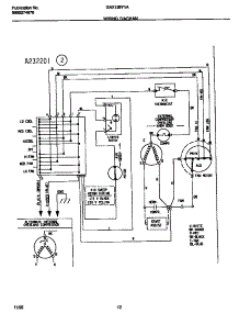 07 - Wiring Diagram parts for Frigidaire Air Conditioner GAX128Y1A1 from AppliancePartsPros.com