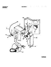 03 - Controls parts for Frigidaire Air Conditioner GAS183W2A2 from AppliancePartsPros.com