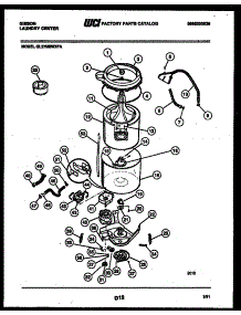 06 - Tub Detail parts for Frigidaire Washer Dryer Combo GL27M6WXFA from AppliancePartsPros.com