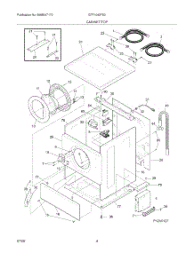 05 - Cabinet / Top parts for Gibson Washer GTF1040FS3 from AppliancePartsPros.com