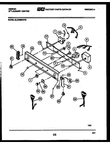 04 - Console And Control Parts parts for Frigidaire Washer Dryer Combo EL27M6WXFB from AppliancePartsPros.com