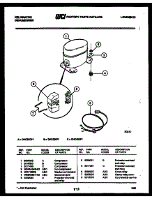 05 - Compressor Parts parts for Frigidaire Dehumidifier DHC300F1 from AppliancePartsPros.com
