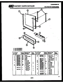 04 - Outer Door Parts parts for Frigidaire Dishwasher DWU2005DR1 from AppliancePartsPros.com
